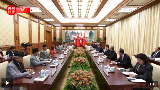 獨(dú)家視頻丨習(xí)近平：總理先生是中國(guó)人民的老朋友 致力于中尼友好