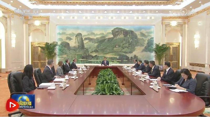 習近平會見美國總統(tǒng)國家安全事務助理沙利文