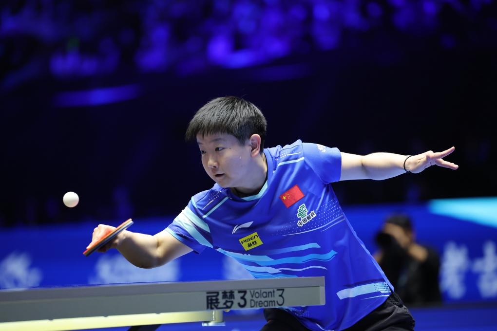 乒乓球亞洲杯：孫穎莎首秀速勝 王楚欽絕地求生