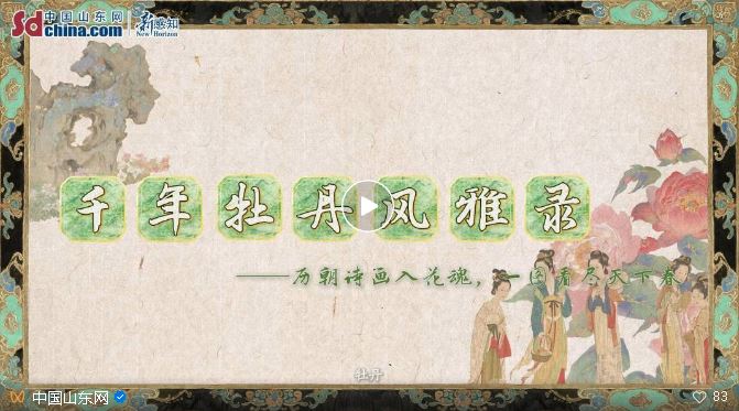 千年牡丹風雅錄，一圖盡看天下春！